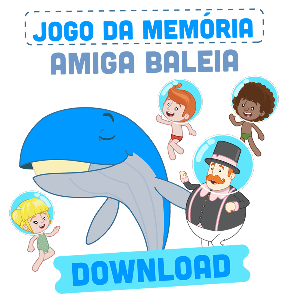 JOGO DA MEMÓRIA MAMÃE BALEIA 